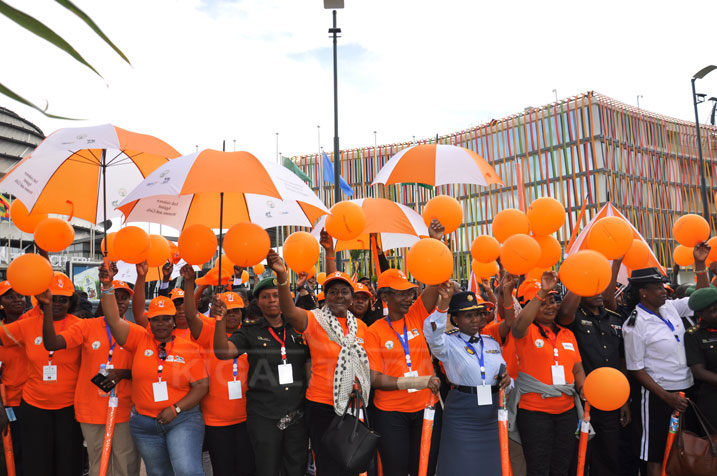 Abagore bo mu bihugu bitandukanye muri Afurika baje mu nama i Kigali bamaganye ihohoterwa