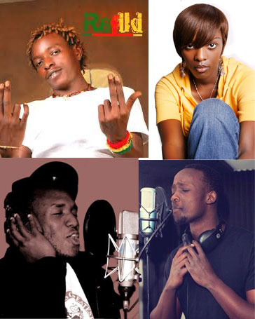 Rafiki, Miss Jojo, The Ben, Meddy n'abandi bafatwa nk'abatangije igice cy'umuziki w'abakiri bato.