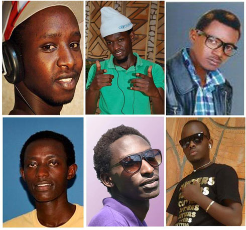 Abahanzi bakoze indirimbo "Ceka Umuziki".