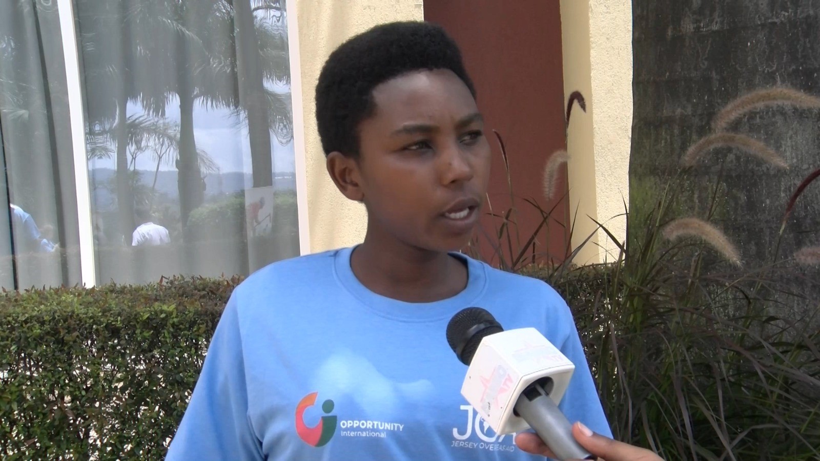 Ingabire Josiane wahuguwe mu ikoranabuhanga mu buhinzi, yishimira ko rizamufasha kongera umusaruro