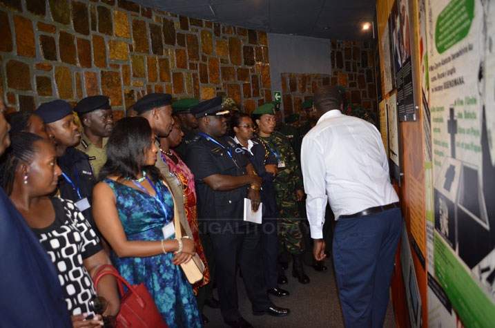 Abahugurwa basuye urwibutso rwa Kigali