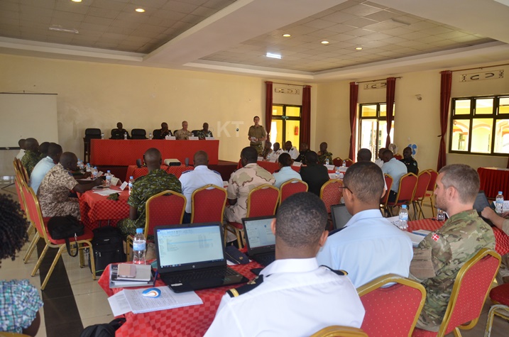 Abahugurwa baturutse mu bihugu bitandukanye bya Afurika y'Iburasirazuba.