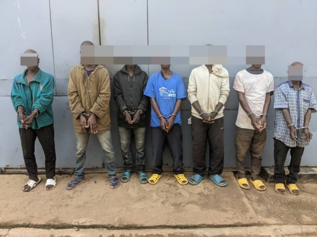 Aba bafatiwe mu bujura bw