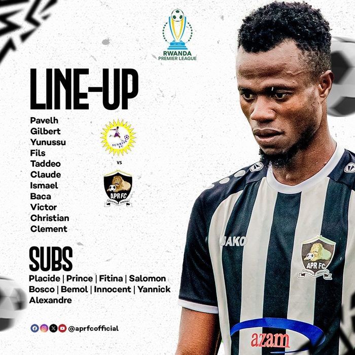Abakinnyi APR FC yabanje mu kibuga itsinda Sunrise FC 