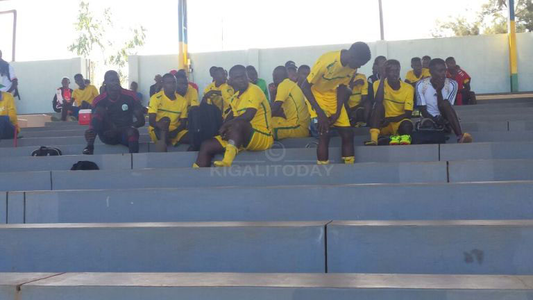 Abakinnyi ba AS Kigali bari biyicariye muri Stade 