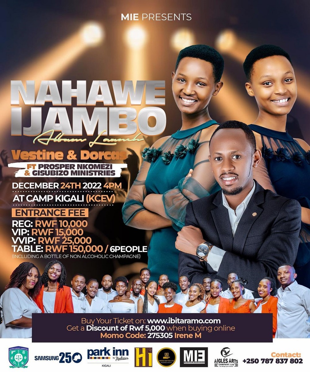 Iki ni cyo gitaramo cya mbere bagiye gukora