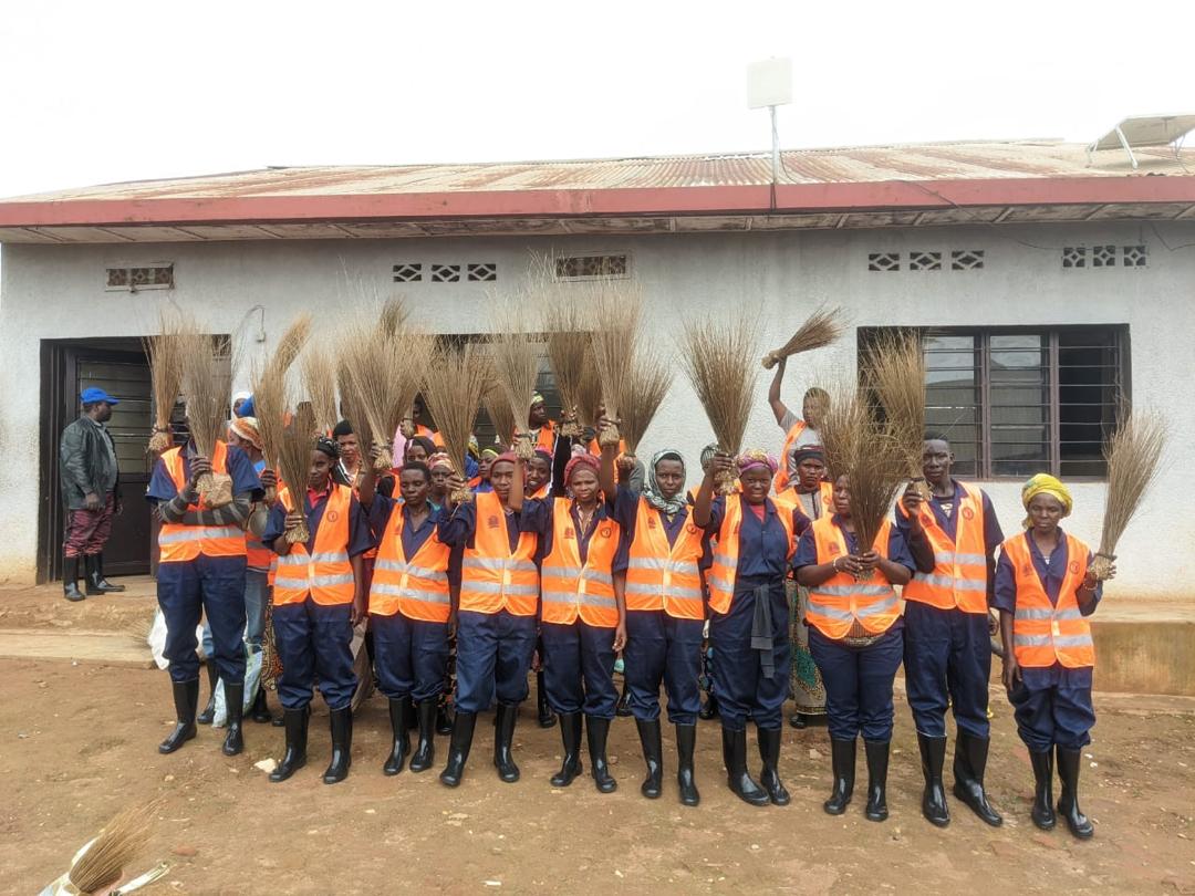 Bishimiye ko akazi bahawe kazabafasha kwiteza imbere