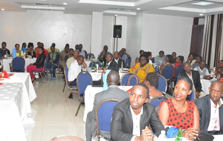 Abakozi ba Gasutamo n'abafatanyabikorwa bayo.