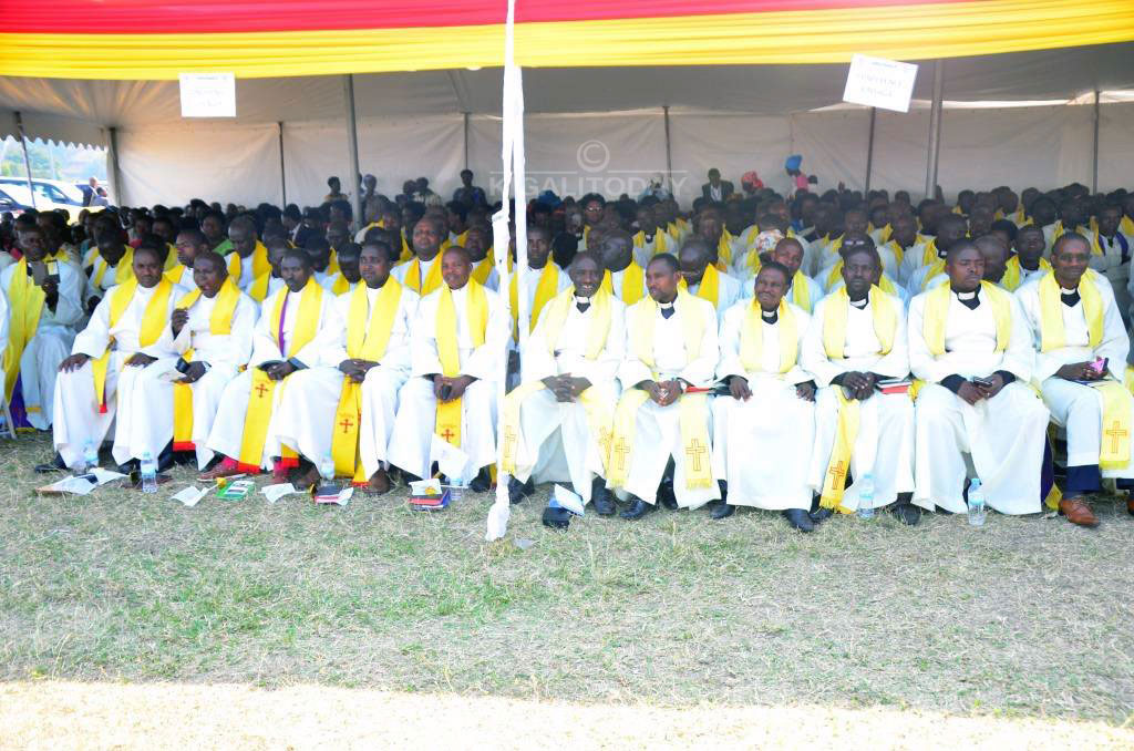 Abashumba batandukanye bitabiriye isabukuru y'itorero ry'Abametodisite 