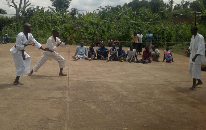 Abamugaye bo mu karere ka Burera ntibasigaye inyuma mu mukino wa Karate.