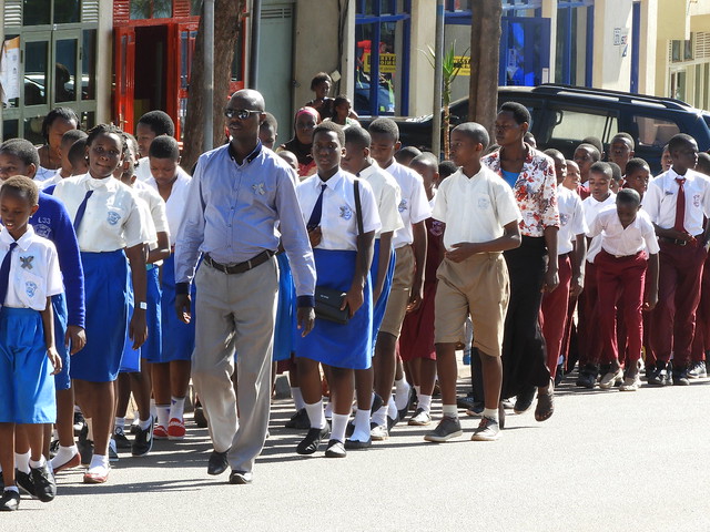 Abanteshuri bo muri Camp Kigali bari mu basabirwa ibikorwa remezo byakumira impanuka