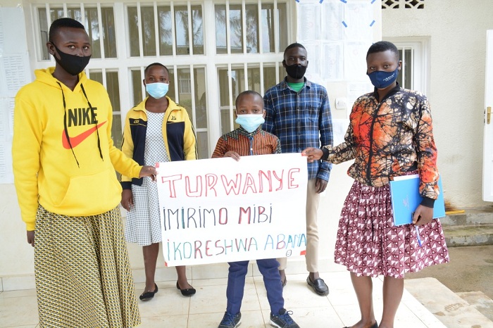 Abana mu mirenge biyemeje gutabariza abagikoreshwa imirimo mibi