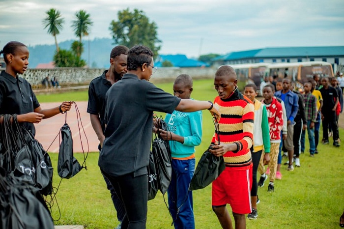 Abana bishimiye ko baje kugaragaza impano zabo