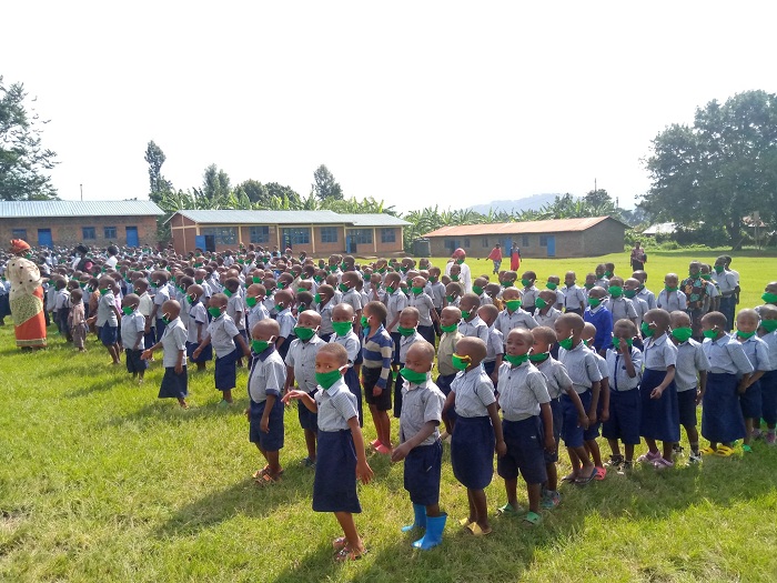 Abana biga muri GS Butete bashimiwe isuku