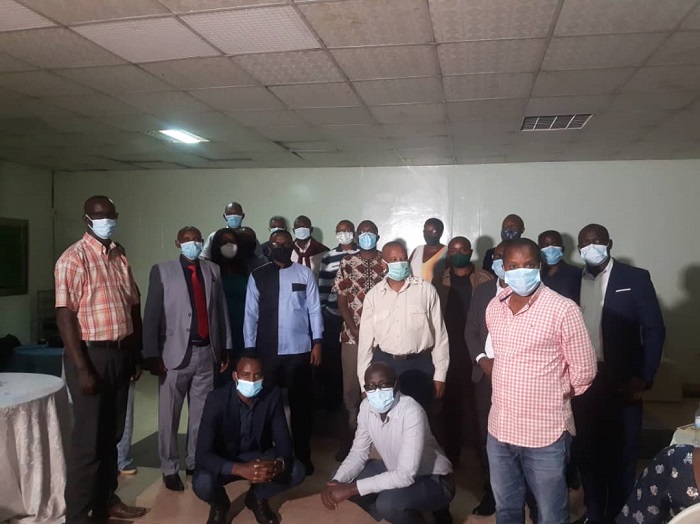 Iyi ni Komite nshya yatorewe kuyobora Urugaga rw'Abakora Imirimo Ishamikiye ku buvuzi (RAHPC)