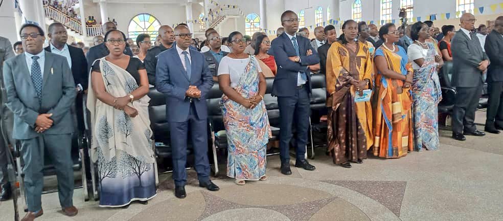 Ni umuhango witabiriwe n'abayobozi mu nzego zitandukanye