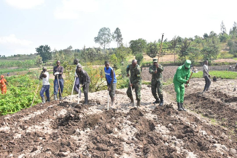 Inzego z'umutekano na zo zifatanyije n'abaturage