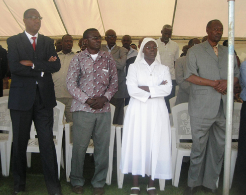 Minisitiri w'umuco na siporo nawe yari ahari