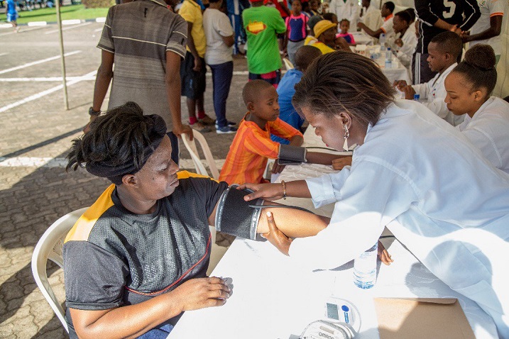 Mu byo abitabiriye siporo rusange basuzumwa harimo n