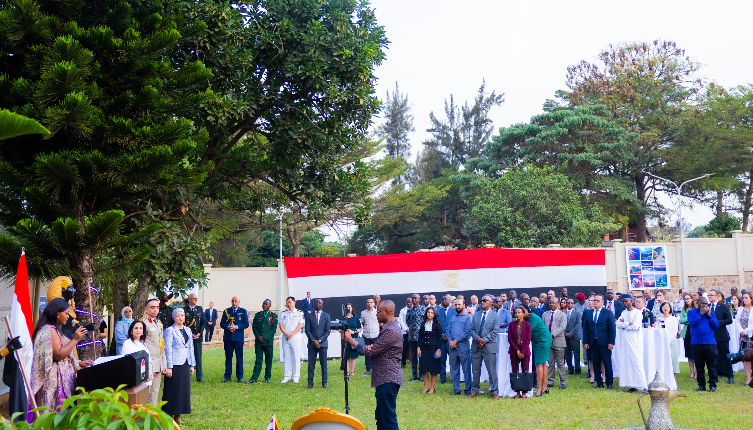 Abanyamisiri baba mu Rwanda bizihije umunsi w'Ubwigenge bw'Igihugu cyabo