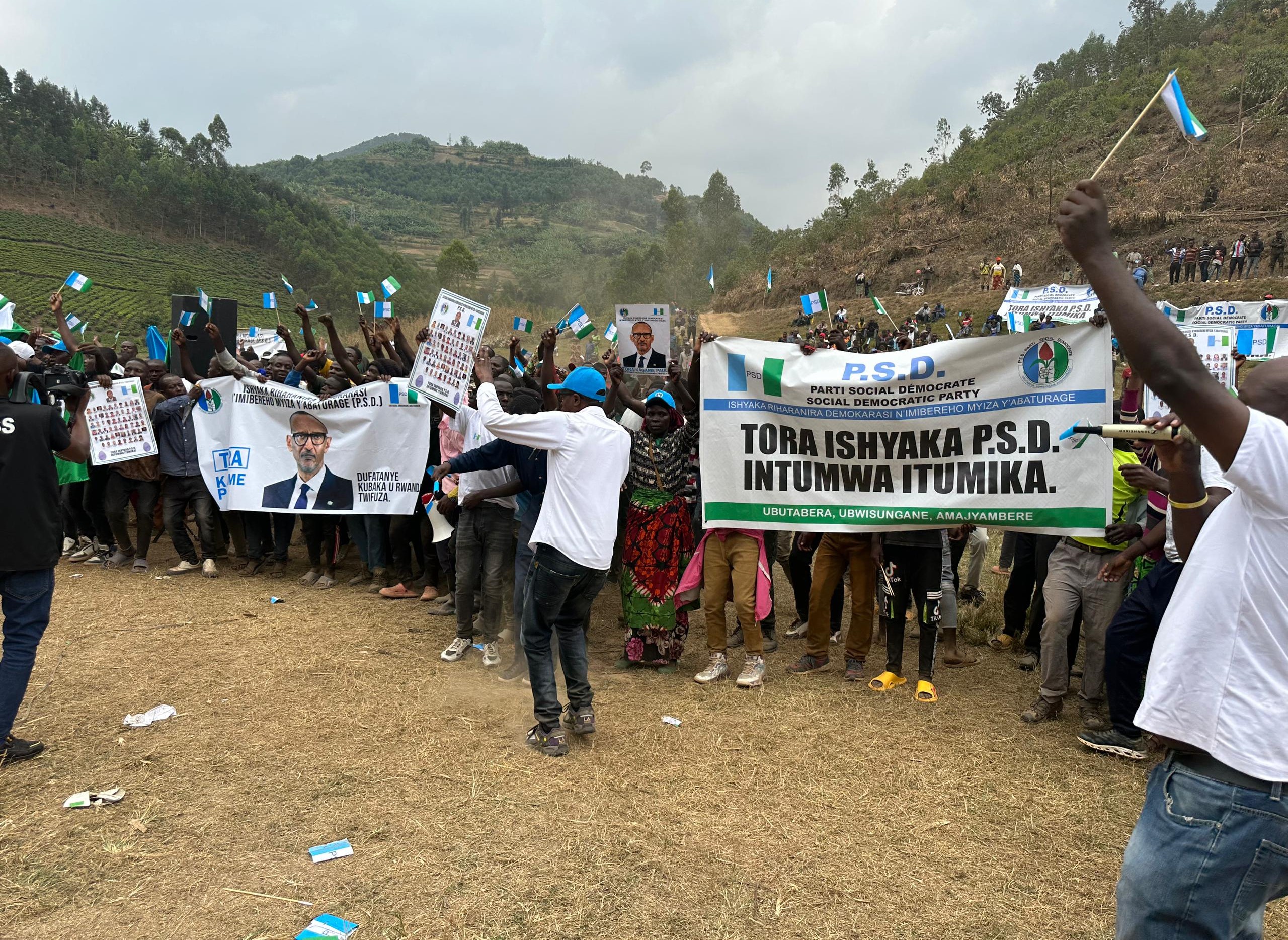 Abanyagicumbi bibukijwe kuzatora Kagame 100% hamwe na PSD