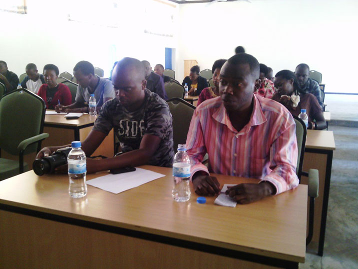 Abanyamakuru barishimira urwego rw'imikoranire n'ubuyobozi bw'akarere ka Muhanga.
