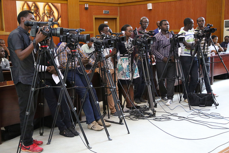 Abanyamakuru bari benshi muri iki kiganiro