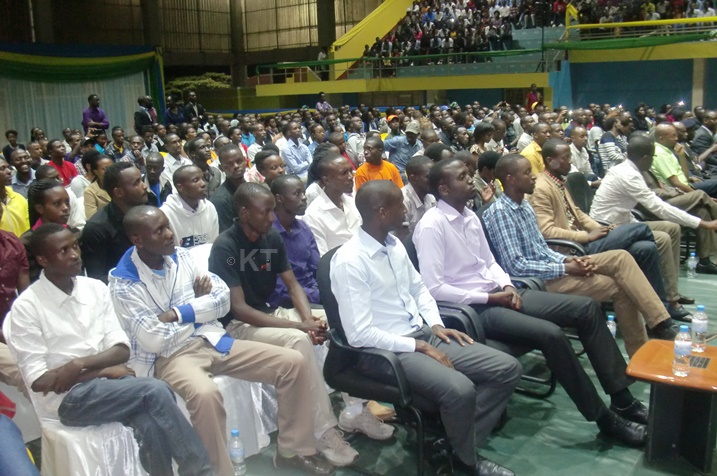 Abanyamuryango ba AERG bitabiriye ari benshi.