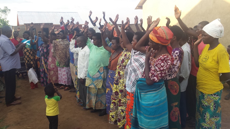  Abanyamuryango bo mu kagari ka Rutaraka mu Karere ka Nyagatare barahirira gukorera Umuryango