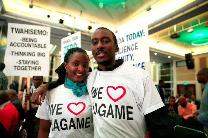 Abanyarwanda baba mu Bubiligi biteguye kwakira Perezida Kagame.