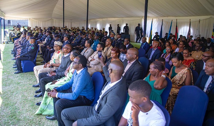 Ni umuhango witabiriwe n'imiryango y'abanyeshuri basoje amasomo