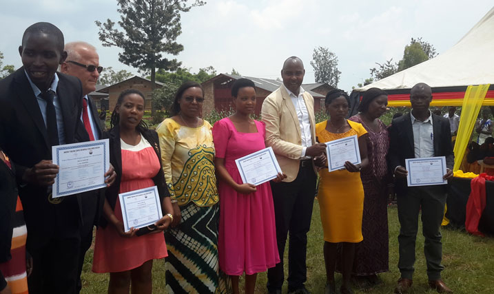 Abarezi bahawe impamyabumenyi nyuma y'imyaka 2 bahugurwa.