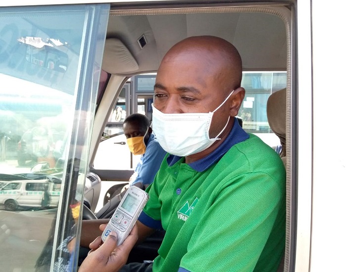 Ntare Valens, umushoferi wishimiye kongera gusubukura ingendo zari zarahagaze