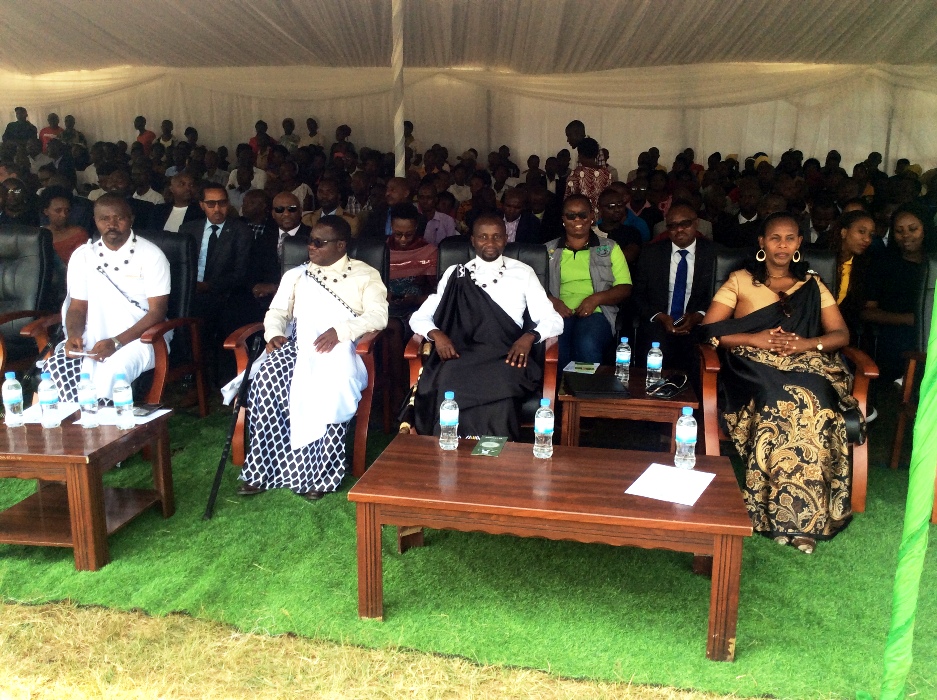 Bamwe mu bashyitsi bitabiriye Umuganura