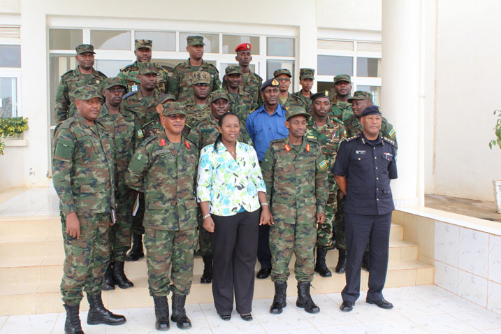 Abo basirikare b'i Nyakinama bashimye imbaraga Leta y'u Rwanda ishyira mu kuvugurura ubuhinzi.