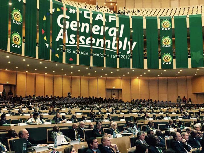 Atorewe mu nteko rusange yaberaga muri Nelson Mandela Hall yo muri Ethiopia