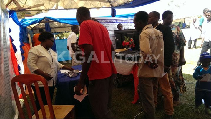 Abaturage benshi bitabiriye kwipimisha umutima n