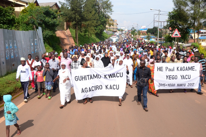 Abaturage ba Rusizi mu urugendo rwo kwishimira itsinzi