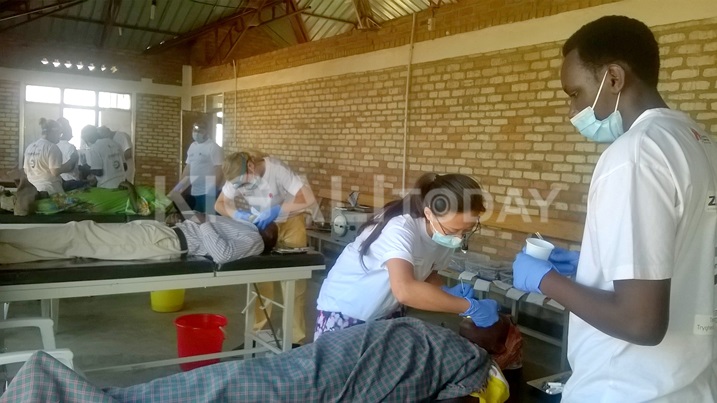 Abatuye inkambi ya Kigeme bishimiye ubufasha bahawe kuko amenyo yatumaga bamwe badasinzira.