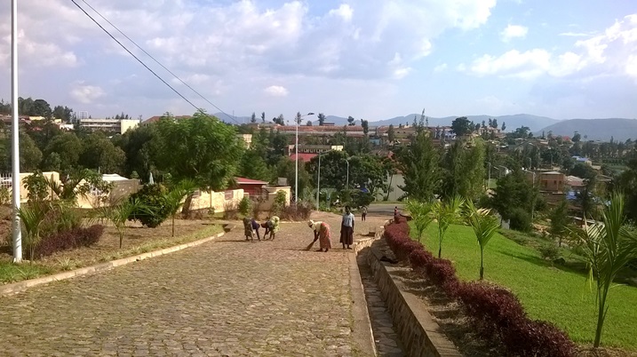 Abatuye n'abagenderera umugi wa Nyamagabe bagiye gushyirirwaho interineti y'ubuntu.