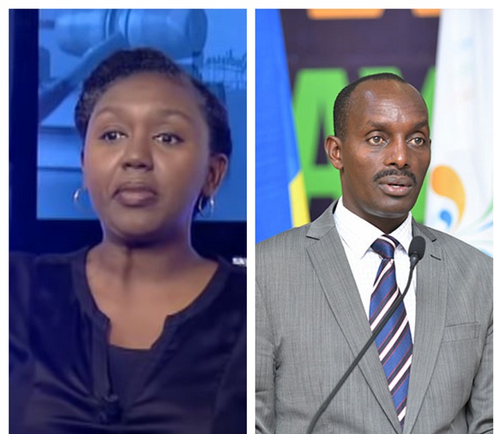 Yolande Makolo, Umuvugizi wa Guverinoma na Mufulukye Fred, Umuyobozi wa NRS