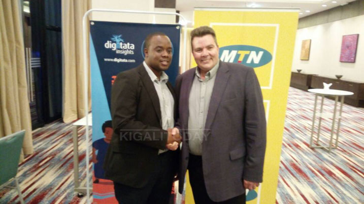 Abayobozi bashinzwe ibikorwa by'ubucuruzi no kwamamaza muri MTN na Digitata 