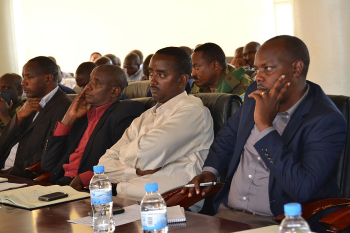 Abayobozi b'uturere tw'Intara y'Iburasirazuba bari bitabiriye inama y'umutekano.