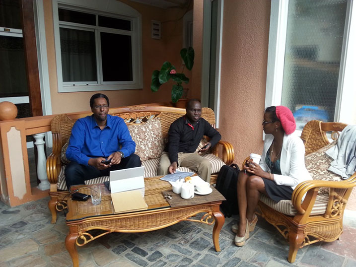 Abayobozi ba Bralirwa bari bahari.