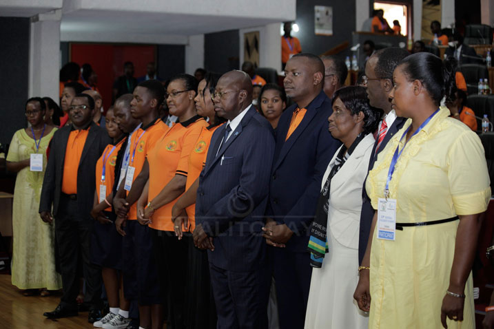 Abayobozibanyuranye bitabiriye iyi nama