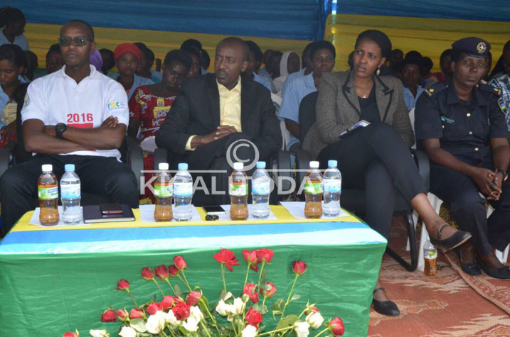 Uyu muhango wari witabiriwe n'abayobozi batandukanye bo mu Karere ka Rwamagana