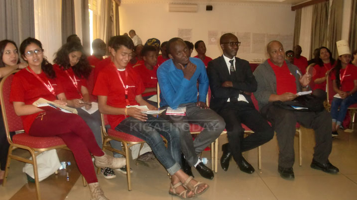 Abayobozi batandukanye bari kumwe n