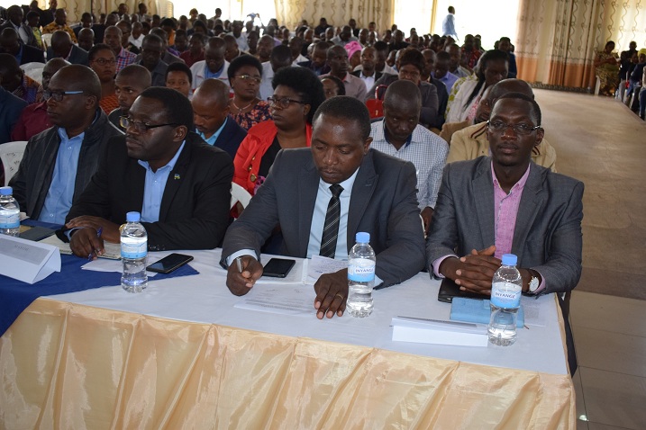 Abayobozi b'uturere tugize Intara y'amajyaruguru bitabiriye iyo nama