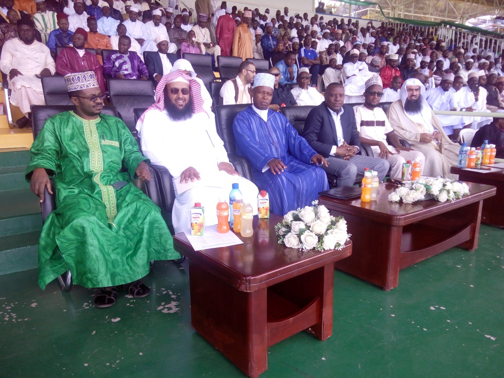 Abayobozi batandukanye bitabiriye icyo gikorwa