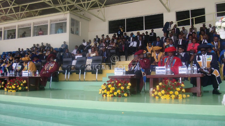 Abayobozi batandukanye bitabiriye uwo muhango 